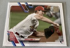 2021 Topps Update Series Base RC Seth Elledge - St Louis Cardinals #US57