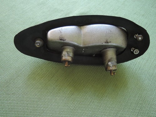 PORSCHE 356 Right Side RED LENS TAILLIGHT HOUSING and Tear Drop BEZEL - Picture 6 of 10