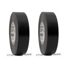 2 Rolls Black Vinyl PVC Electrical Tape 3/4" x 60' Flame Retardant Free Shipping