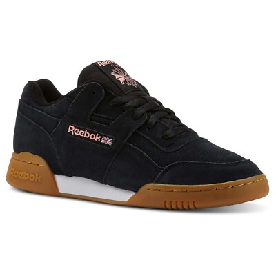 Reebok Men s Workout Plus MU Shoes - US:8, Suede Black, J1(B483T)