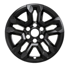 Coast To Coast IMP502BLK 18" Gloss Black Wheel Skins 5 Double Spokes 4pc