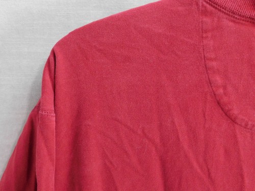 Roundtree & York 1/4 Zip Pullover Men's Large Red Sweatshirt Vintage Y2K - Picture 14 of 20