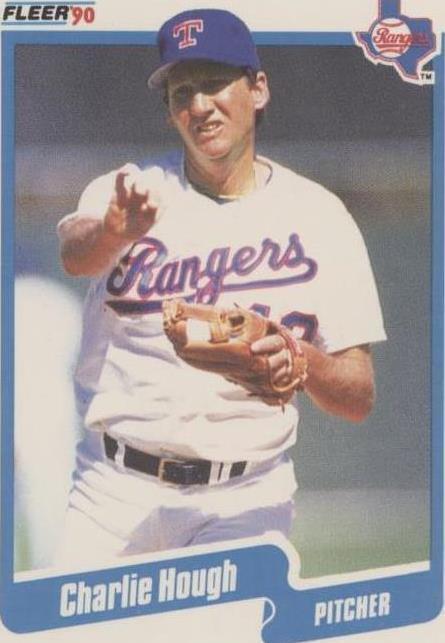 1990 Fleer - Charlie Hough #300 - 1 of 1
