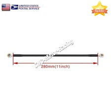 280mm CNC Rearset Footpeg Gear Shift Rod Linkage Heim Joints M6 Black Racing 1pc