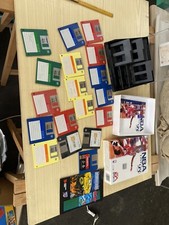 lotto giochi pc vintage custodia epoca collezione porta floppy