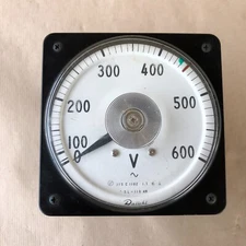 DAIICHI KEIKI AC VOLTMETER RANGE 0 TO 600 JISC1102 SL-110AH