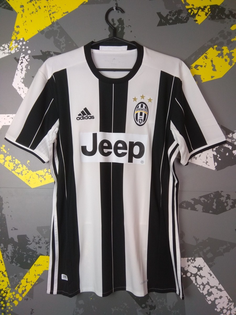 adidas Juventus Tシャツ Juventus Jersey Home football shirt 2016 - 2017 Adidas AI6241 Mens