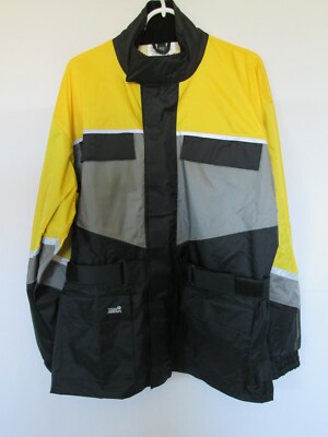Tour Master Elite Rain Suit 3M Scotchlite Reflective Jacket Men's Size  MD/42