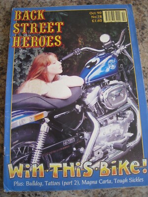 BSH BACK STREET HEROES OCT 1990 MAZAROONY KENT KWAK YAM BSA DERBYSHIRE LOWRIDER