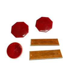 Vintage Lot Of 5 Reflectors GEM 90 SAE-A-70 7...