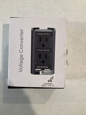 DIWATA Voltage Converter 110/120v to 220/240 With Plug Adapters USB Ports READ