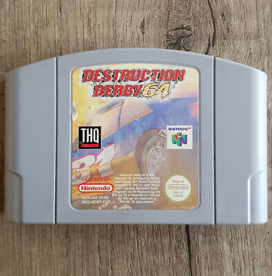 Nintendo N64   Destruction Derby 64   PAL | NUS-NDEP-EUR