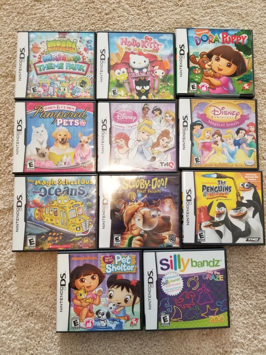 Nintendo DS Animal Pet Themed Games Lot of 6