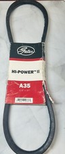 Gates Hi-Power II A35 1/2"x37" V-Belt - Durable  Reliable