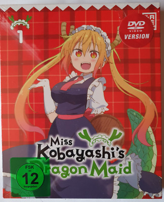 Miss Kobayashi´s Dragon Maid 1 EP 1-5 (DVD 2021) NEU; OVP