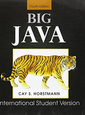 Big Java 4th Edition for Java 7 and 8, Horstmann, Cay S