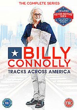 Billy Connolly Tracks Across America DVD (2016) Mike Reilly cert 15 2 discs