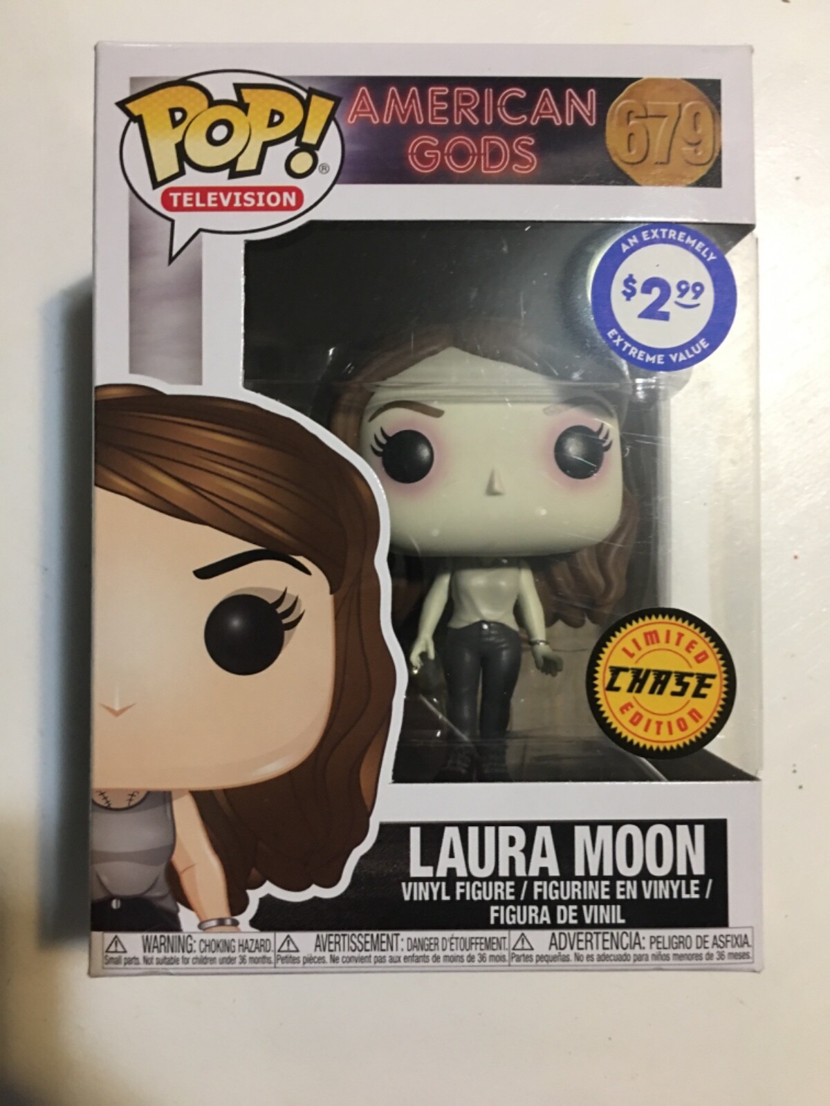Funko Pop American God’s Laura Moon 679 Edición Limitada Chase