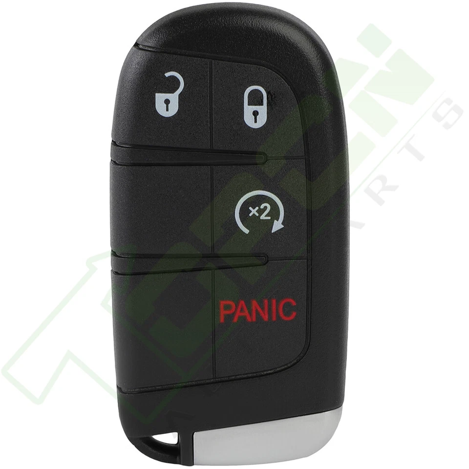 2 For Jeep Grand Cherokee 2014-2019 Keyless Entry Remote Control Car Key Fob - Image 3 of 4