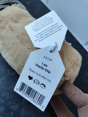  Charlie Chipぬいぐるみ Jellycat Selfridges Exclusive Charlie Chip Amuseables Soft