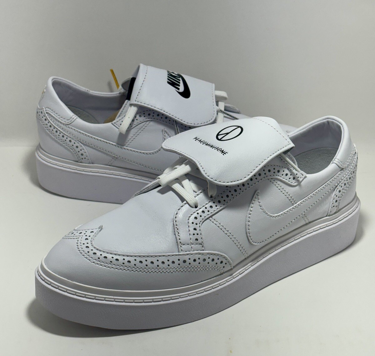 Nike G-Dragon x Kwondo 1 Peaceminusone White Shoes DH2482