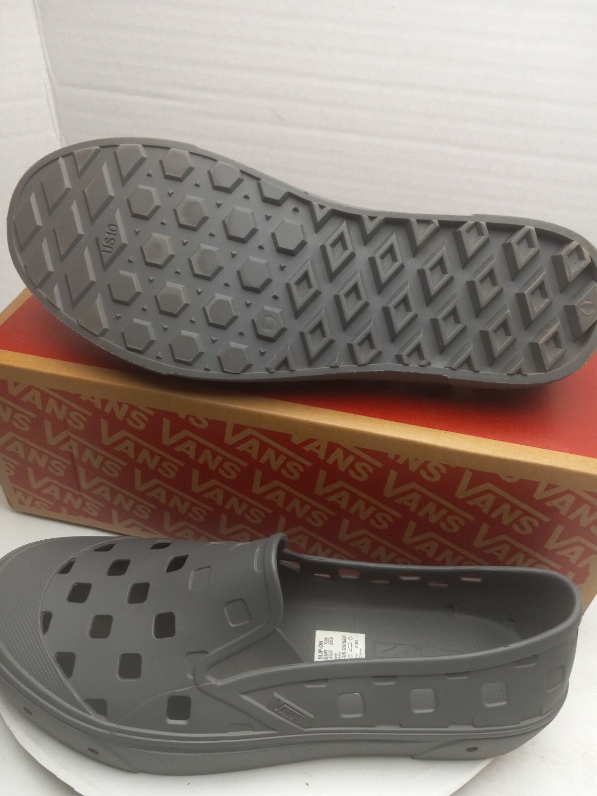 Vans Trek Slip-On Pewter Gray Slip-On 