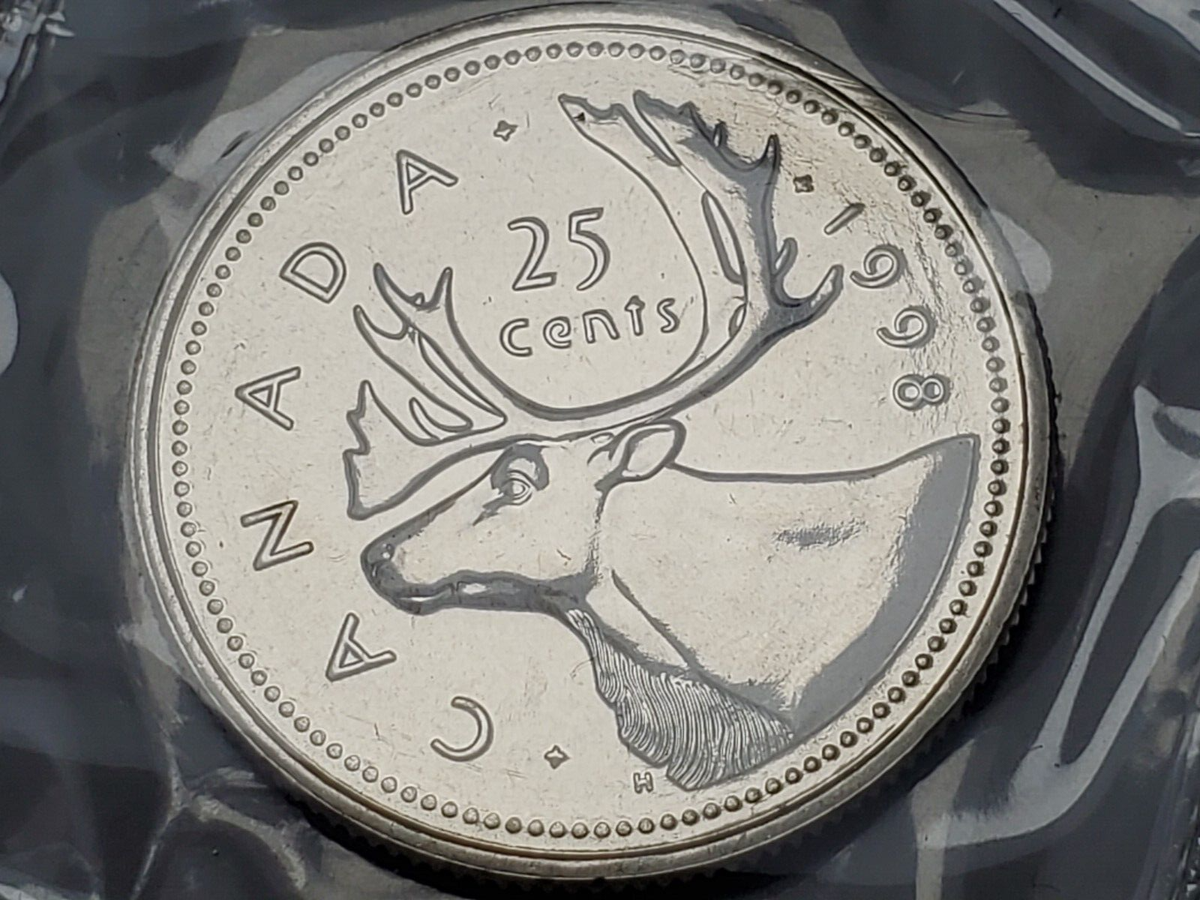 RARE 1998 W Proof Like CANADA 25 Cent UNC PL Quarter Winnipeg | eBay