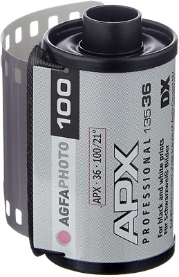 AgfaPhoto APX 100 Prof 135-36 Film Black/White (Pack Of 20 Up To 720 Recordings