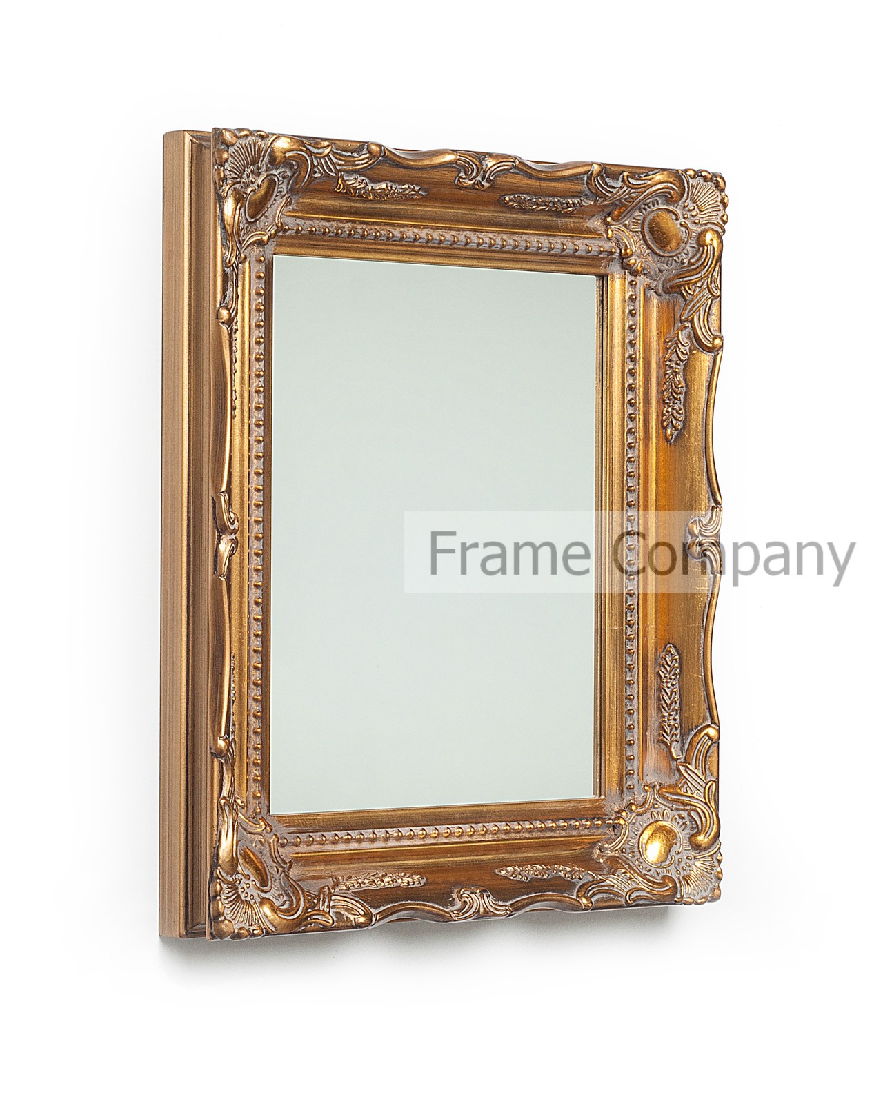 Baroque Swept Ornate Mirror Langley Wooden Classic Vintage Picture