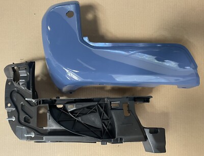Tacoma Painted 8T0 Cavalry Blue Driver LH Rear Bumper End Cap Bracket W Sensor