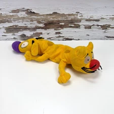 Cat Dog Star Bean Plush 1998 Mattel Nickelodeon Cartoon Viacom 10 inch