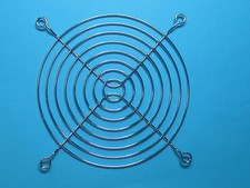 4 pcs DC Fan Grill Protector Silver Finger Guard Used for 120mmx120mm Fan 12cm