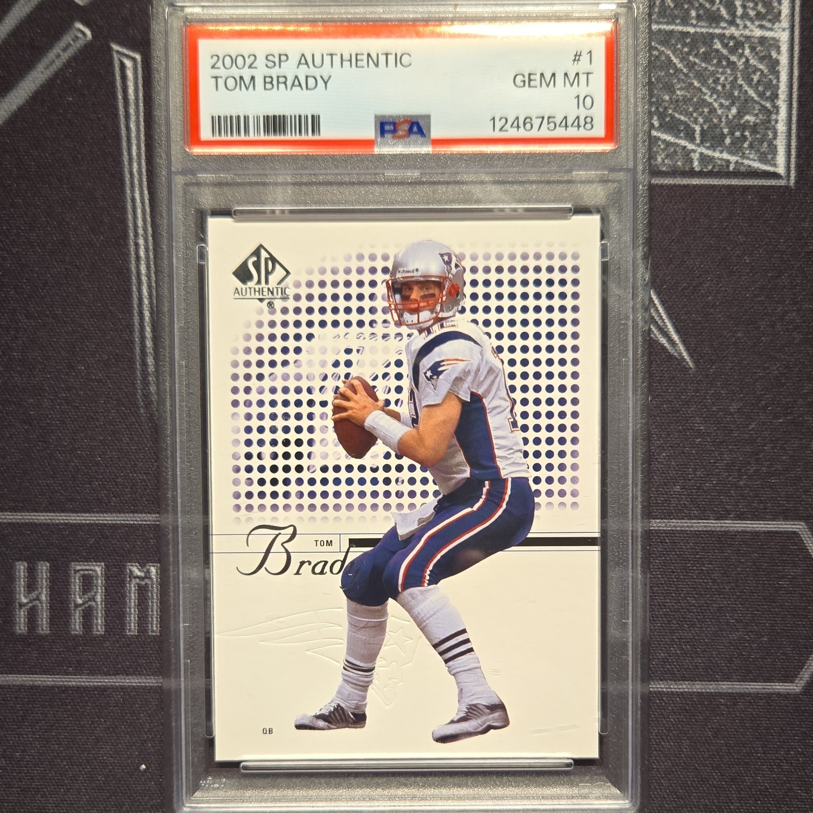 Tom Brady #1 (Football Cards 2002 SP Authentic) — is it worth grading?