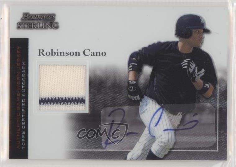2004 Bowman Sterling Robinson Cano #BS-RC Auto 0i35