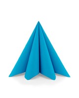 Serviette Aquablau Aus Linclass® Airlaid 40 X 40 Cm, 50 StüCk