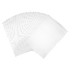 50 Pack Acid-Free Crystal Clear Sleeves 19.7x12.6 Inch Resealable Photo Sleeves