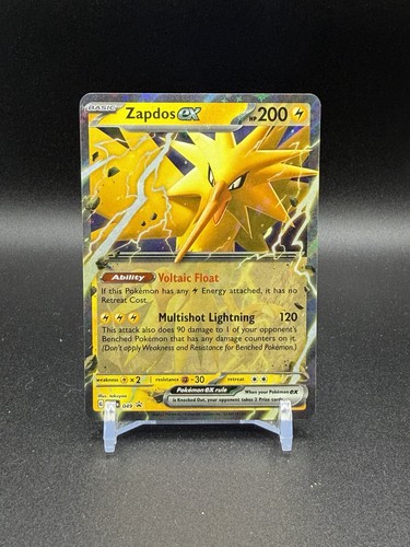 Zapdos ex 049 Black Star Promo Holo Pokemon TCG