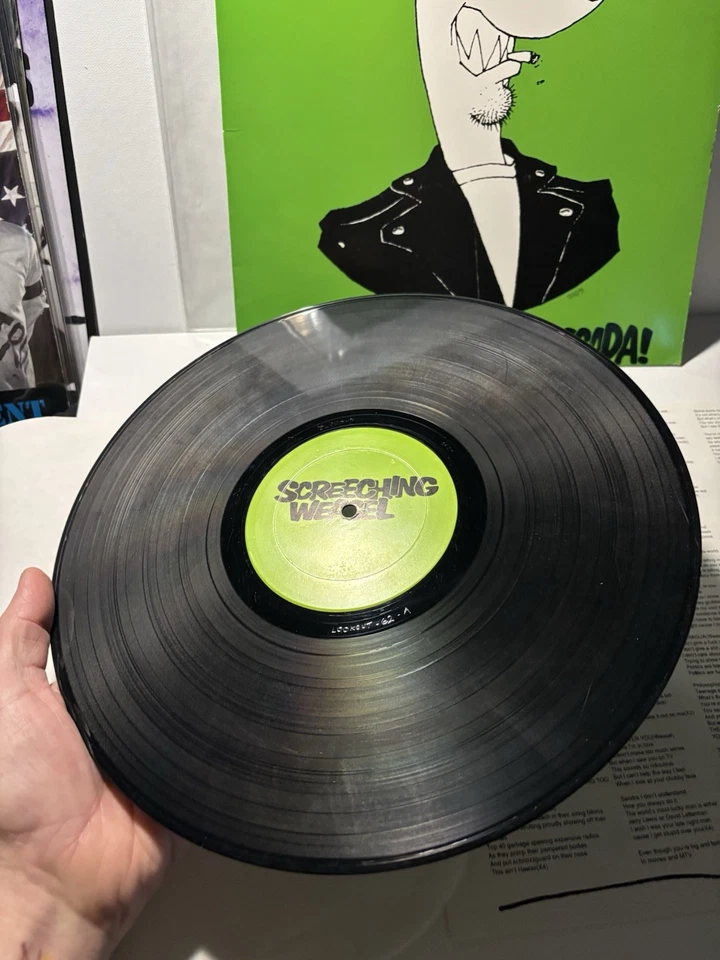 Screeching Weasel / Boogadaboogadaboogada! 1992 US LP Vinyl Lookout! Records - Image 2 of 4