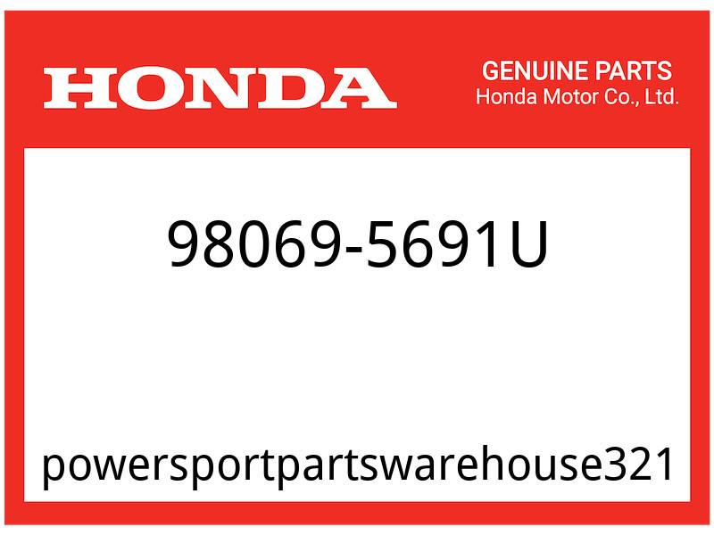 Honda OEM Part 98069-5691U SPARK PLUG IJR6A9 NGK