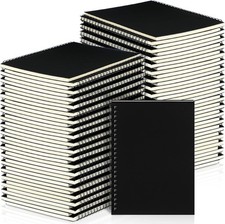 54 Pcs Spiral Notebook Bulk A5 Journal Lined 8.3'' x 5.5'' Writing Composition