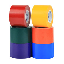 Rainbow Colored Duct Tape 6 Pack,15 Yards x 2 Inch Heavy Duty Rainbow Waterproof