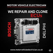 Bosch ECU Cloning & Repair Service for Faulty Units.