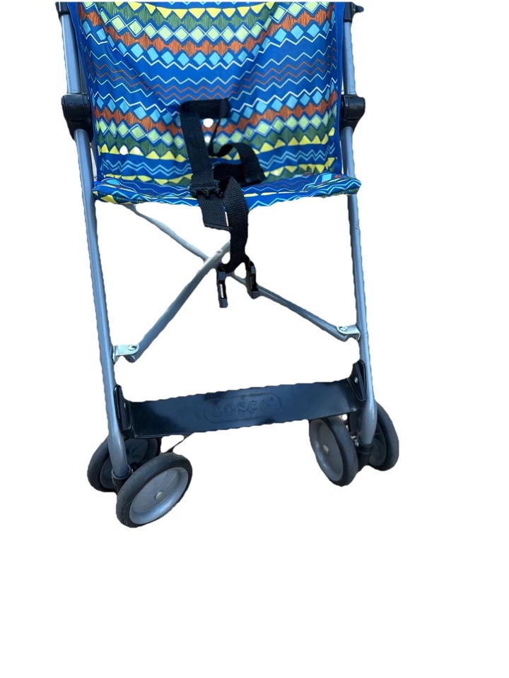 Cosco Infant Stroller Comfort Height Green Blue Toddler Jog Foldable Baby Walker - Image 4 of 4