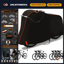 Heavy Duty Waterproof Bike Cover for 1 Bicycle - Outdoor Protection, Dust Rain