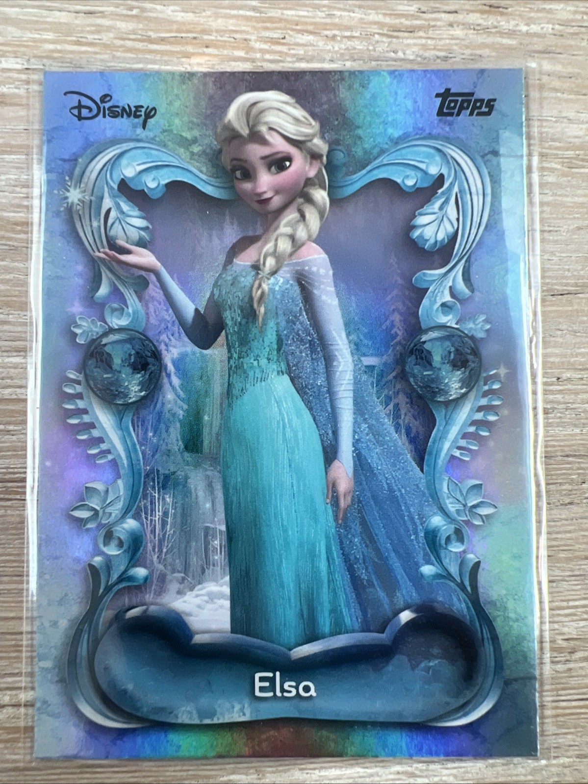 2025 Topps Disney Wonder #F-1 Elsa Frozen Character Variation