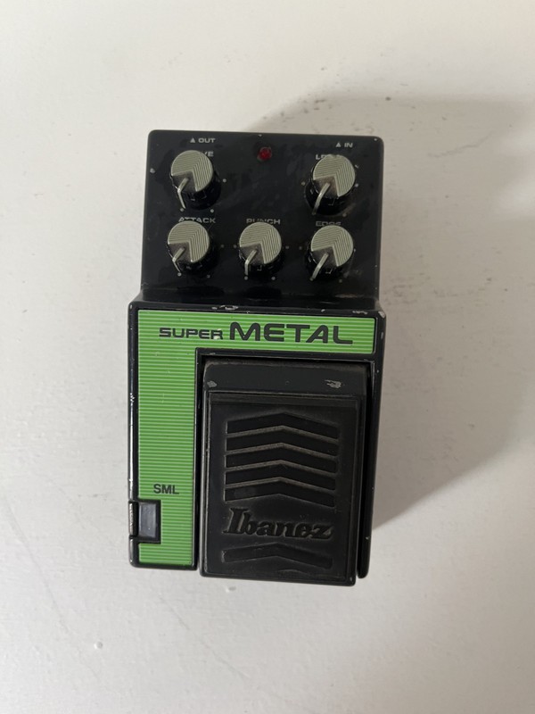 Ibanez Super Metal SML Guitar Effects Pedal Made in Japan