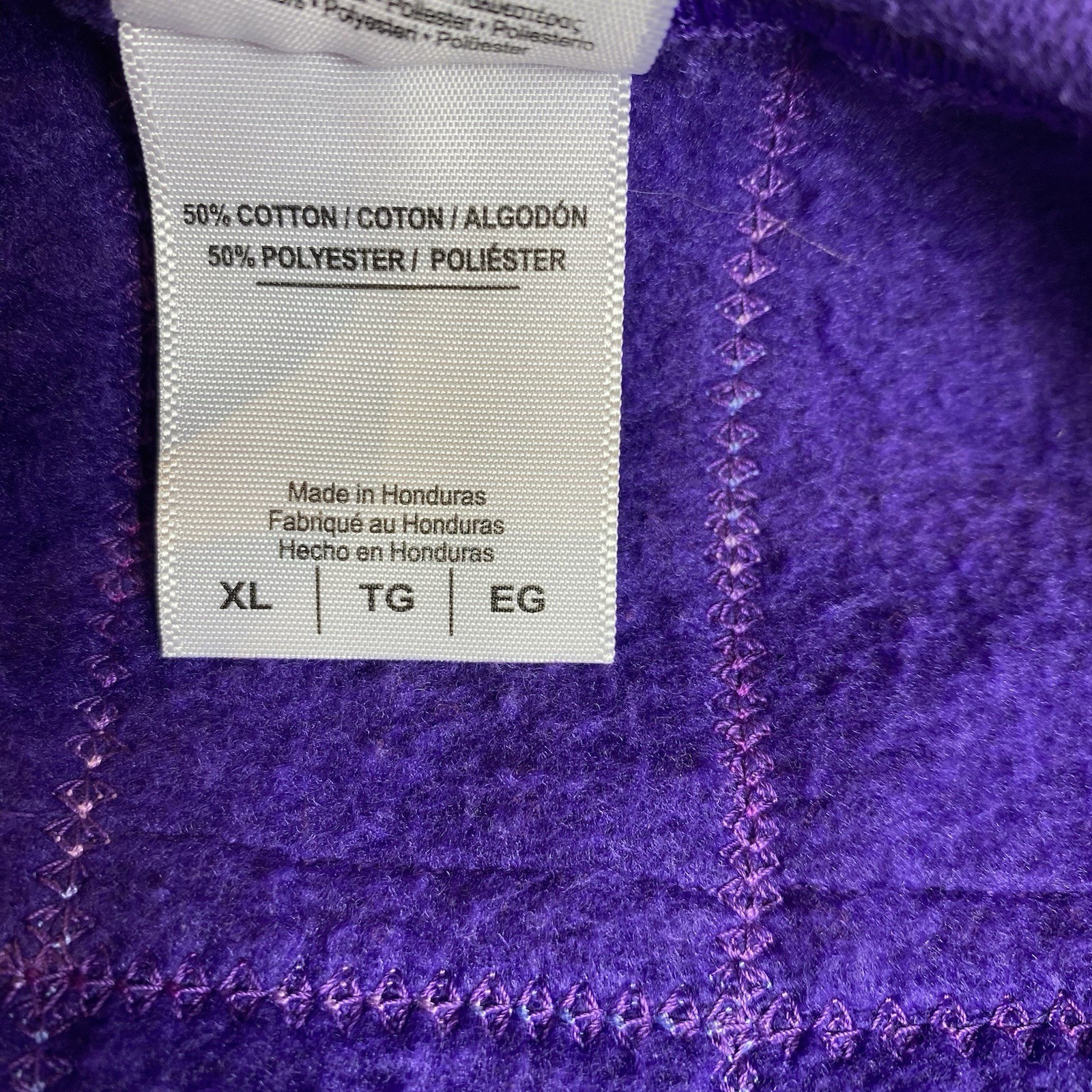 Purple Patchwork Womens Quilted Jacket Cottage Gr… - image 6