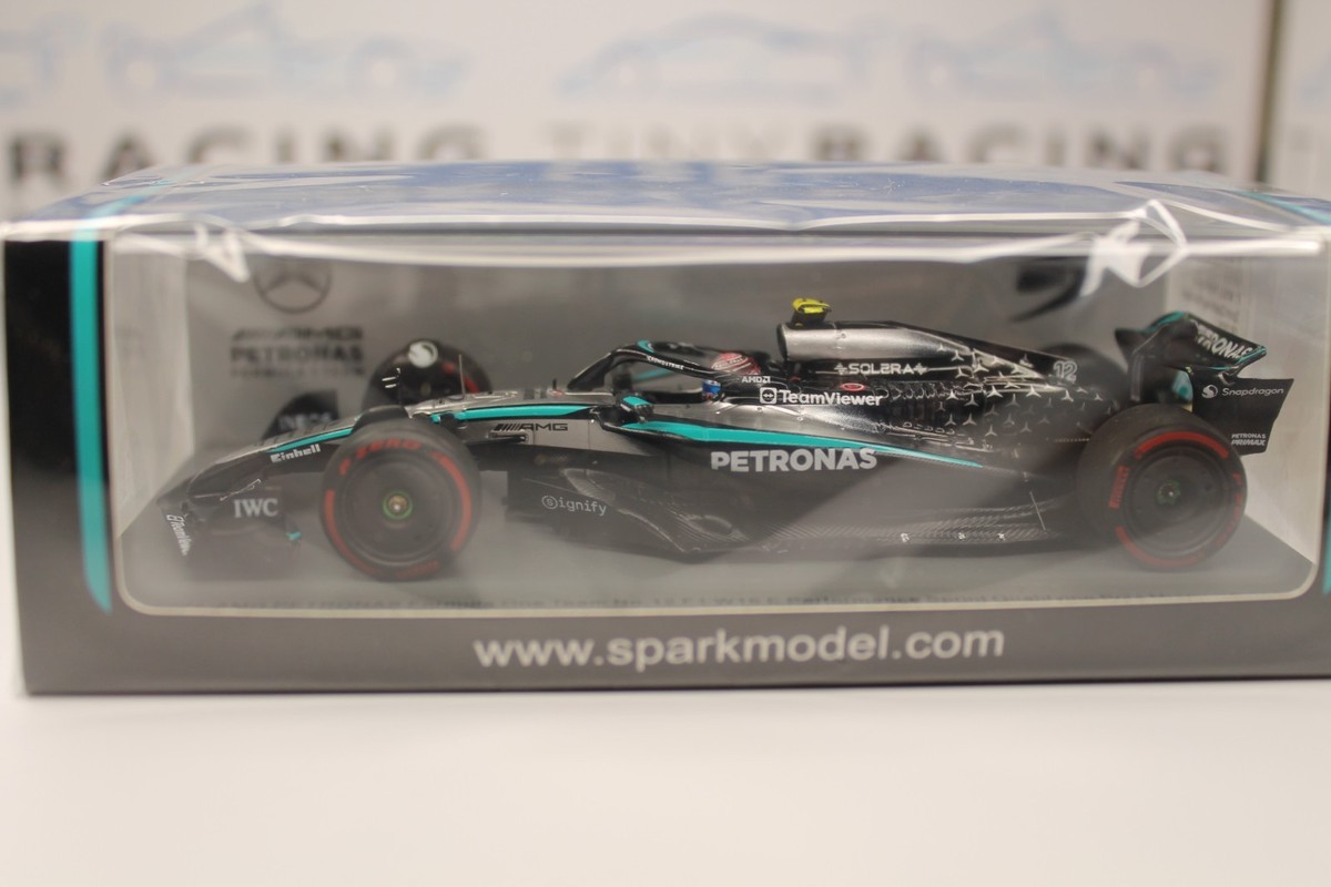 Spark S9627 1/43 Mercedes W16 No.12 Sprint Qualifying Pole Miami