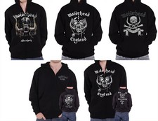 Image of Motorhead Hoodie Bad Magic England Warpig band logo Official Mens New Black