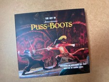 The Art of PUSS in BOOTS, Film tie in, Dreamworks, illustrated.